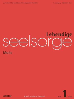 cover image of Lebendige Seelsorge 1/2020